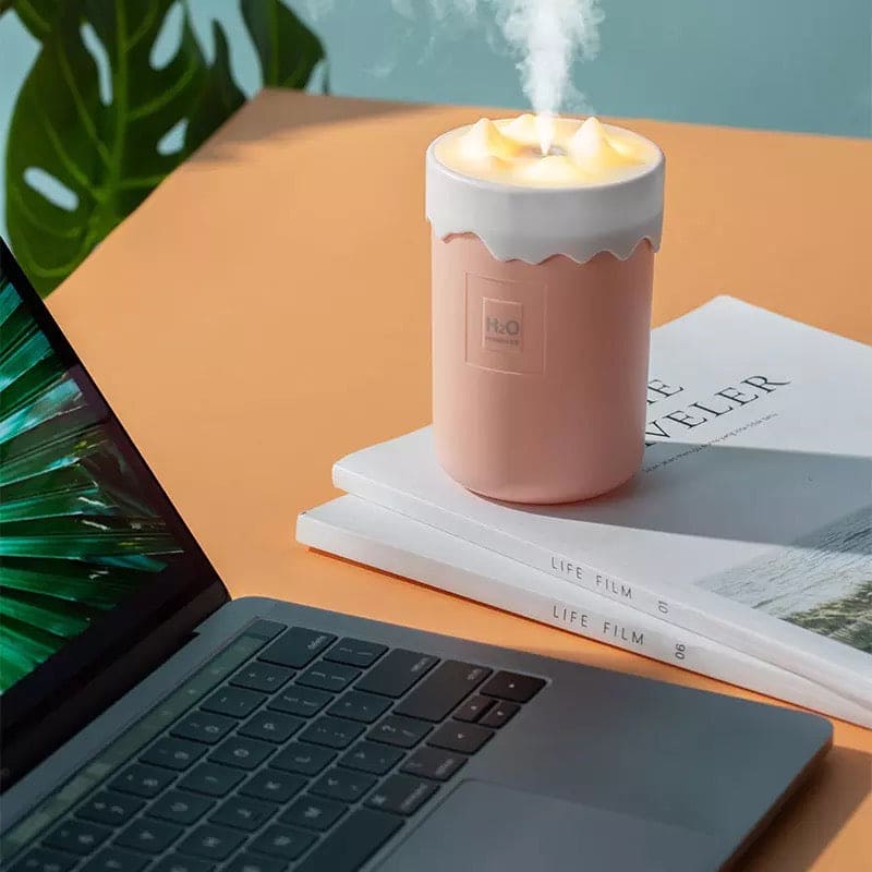 Snow Mountain Air Humidifier, USB Mini Portable Car Air Purifier, Aroma Essential Oil Diffuser, USB Mist Maker, Mini Portable Ultrasonic Air Humidifer Snow Mountain Air Humidifier, USB Mini Portable Car Air Purifier, Aroma Essential Oil Diffuser, USB Mist Maker, Mini Portable Ultrasonic Air Humidifer